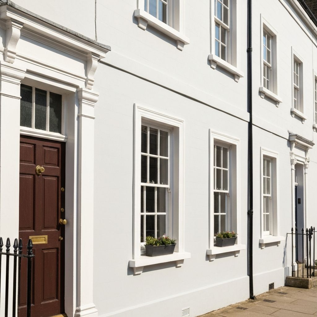 Freshly painted exterior Brighton property by J&R Painting