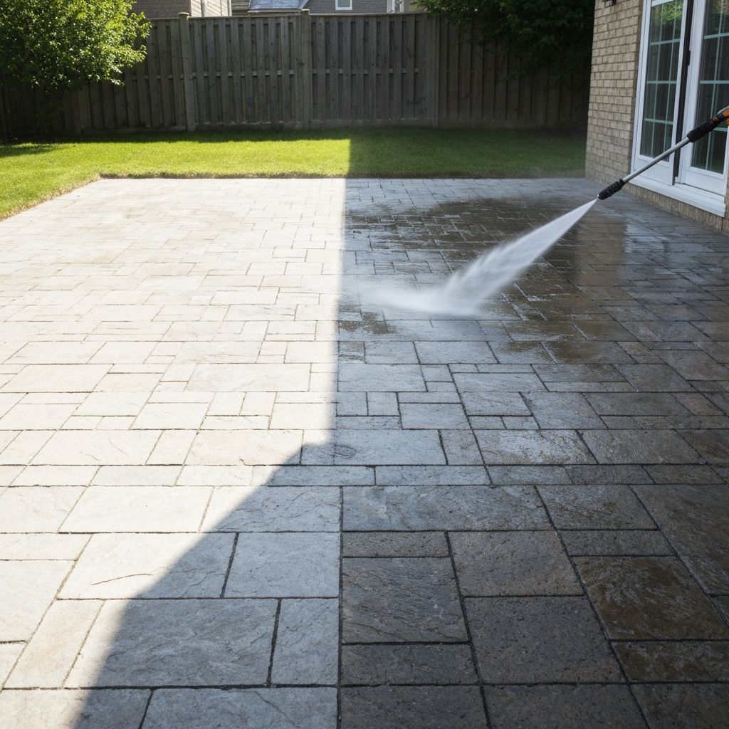 Professional jet washing service Brighton by J&R Painting